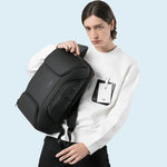 Sac à dos de bureau avec multi poches et port USB pour homme - Vignette | Sacs Ordinateur