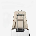 Sac à dos grande capacité en cuir synthétique avec multi poches - Vignette | Sacs Ordinateur