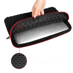 Pochette noire pour ordinateur portable avec protection intérieure antichoc - Vignette | Sacs Ordinateur