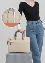Sac ordinateur pour femme à bandoulière avec multipoches - Vignette | Sacs Ordinateur