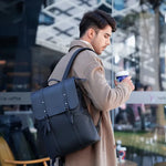 Sacoche ordinateur noire imperméable et robuste pour homme - Vignette | Sacs Ordinateur