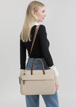 Sac ordinateur pour femme à bandoulière avec multipoches - Vignette | Sacs Ordinateur