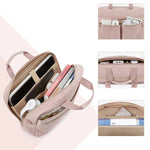 Sac ordinateur rose avec bandoulière pour femme - Vignette | Sacs Ordinateur