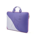 Sac ordinateur visage abstrait pour femme - Vignette | Sacs Ordinateur