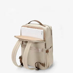 Sac à dos grande capacité en cuir synthétique avec multi poches - Vignette | Sacs Ordinateur