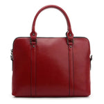Sac ordinateur femme en cuir synthétique rouge - Élégant et pratique - Vignette | Sacs Ordinateur