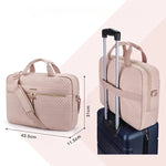 Sac ordinateur rose avec bandoulière pour femme - Vignette | Sacs Ordinateur