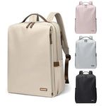 Sac à dos grande capacité en cuir synthétique avec multi poches - Vignette | Sacs Ordinateur