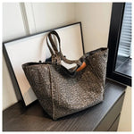 Sac ordinateur fourre tout à motif léopard - Vignette | Sacs Ordinateur