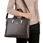 Sac ordinateur élégant pour homme en cuir synthétique - Vignette | Sacs Ordinateur
