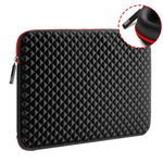 Pochette noire pour ordinateur portable avec protection intérieure antichoc - Vignette | Sacs Ordinateur