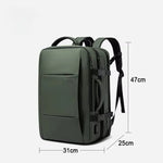 Sac à dos ordinateur portable extensible avec port USB pour voyage et travail - Vignette | Sacs Ordinateur