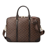 Sacoche ordinateur en cuir véritable avec bandoulière confortable pour travail - Vignette | Sacs Ordinateur