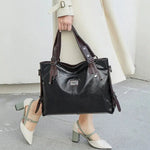 Sacoche ordinateur à main en cuir synthétique style vintage pour femme - Vignette | Sacs Ordinateur